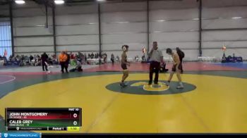 100 lbs Round 5 - Caleb Grey, Iowa Black vs John Montgomery, PA Silver