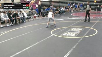 107 lbs Quarterfinals (8 Team) - Miles Aase, Owatonna vs Symon Woods, Washington
