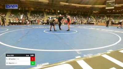 170 lbs Semifinal - Zyon Travis', Heat vs Malakai Campbell, Bookert T Washing/Carver