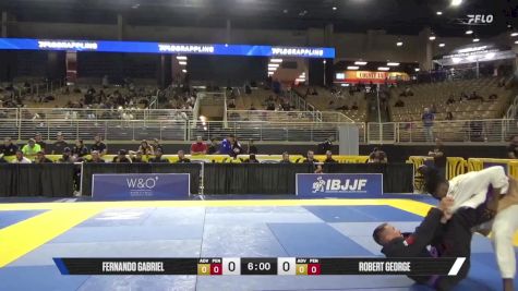Robert George vs Fernando Gabriel 2025 Pan Jiu Jitsu IBJJF Championship