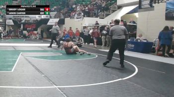 7A 138 lbs Quarterfinal - Brody Logan, Thompson HS vs Lewis Carter, Huntsville