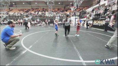 52 lbs Consolation - Molly Evans, Red Ryder Wrestling Club vs Arlo Shattuck, Harrah Little League Wrestling