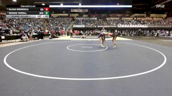 138 lbs Champ. Round 1 - Briggs Terrill, Arkansas City HS vs Elijah Bribiesca, Bonner Springs HS