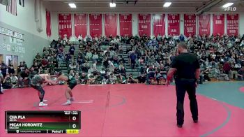 106 lbs 3rd Place Match - Micah Horowitz, Falcon vs Cha Pla, Delta