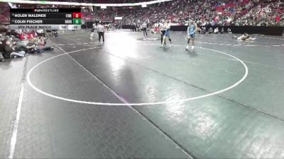 D3-165 lbs 5th Place Match - Nolen Waldner, Ithaca/Weston vs Colin Fischer, Bonduel