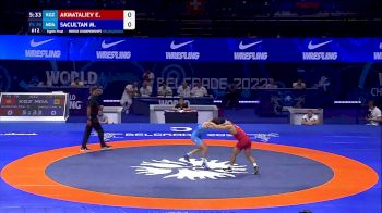 70 kg 1/8 Final - Ernazar Akmataliev, Kyrgyzstan vs Maxim Sacultan, Moldova