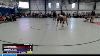 123 lbs Cons. Round 2 - Makenna Scott, Wisconsin Stevens Point vs Olivia Ramirez, Wisconsin Stevens Point