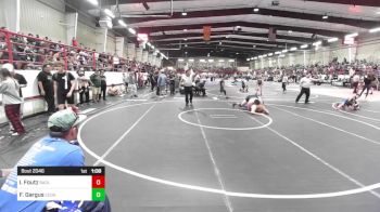 215 lbs Final - Issac Foutz, Badlands WC vs Frankie Gargus, Cedaredge Wrestling Club