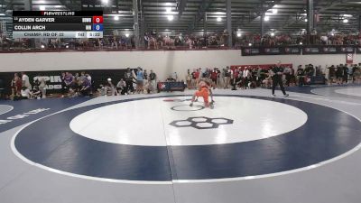 70 kg Champ. Rd Of 32 - Ayden Garver, Beaver Dam Wrestling Regional Training Center vs Collin Arch, Northern Illinois RTC