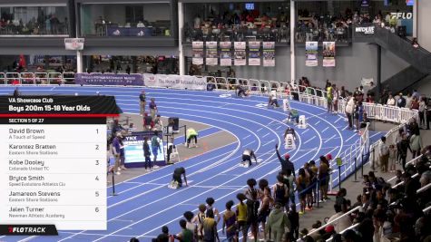 High School Boys' 200m, Finals 5