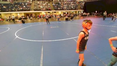 Boys 3rd-4th Grade - 59 Cons. Round 4 - Landyn Schadt, Big Game Wrestling Club vs Preston Michael, Immortal Athletics WC