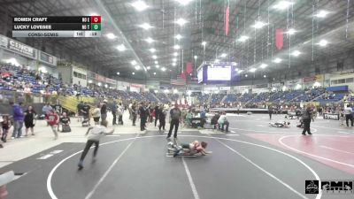 46 lbs Consolation - Romen Craft, No Escape Wrestling vs Lucky Lovesee, No Team