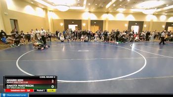 75 lbs Cons. Round 2 - Dakota Martinson, Roy Wrestling Club vs Amarri Kem, Ravage Wrestling Club