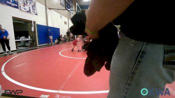 52 lbs Consi Of 8 #2 - Owen Stimson, Claremore Wrestling Club vs Clyde Longcrier, Claremore Wrestling Club