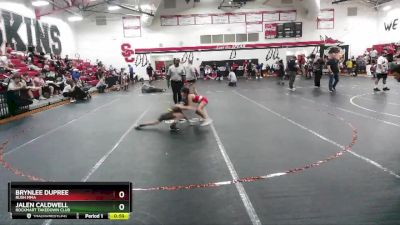 65/70 Semifinal - Brynlee Dupree, Rush MMA vs Jalen Caldwell, Rockmart Takedown Club