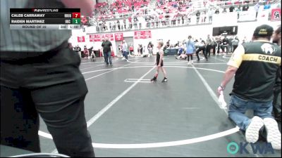 46 lbs Round Of 16 - Kegan Spigner, Tonkawa Takedown Club vs Camden Ward, Weatherford Youth Wrestling