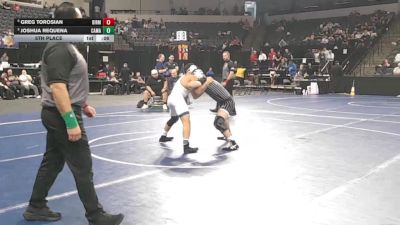 150 lbs 5th Place - Greg Torosian, Birmingham (LA) vs Joshua Requena, Camarillo (SS)