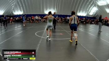 92 lbs Finals (2 Team) - Gabriel Schuchert, Silo WC vs Lucas Mazzarella, Olmsted Falls