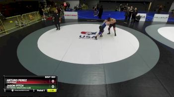 92 lbs Quarterfinal - Arturo Perez, California vs Jason Fitch, Pittsburg Wrestling Club