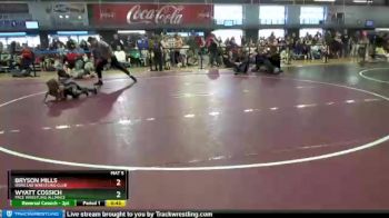 45 lbs Cons. Round 4 - Bryson Mills, Ironclad Wrestling Club vs Wyatt Cossich, Pace Wrestling Alliance