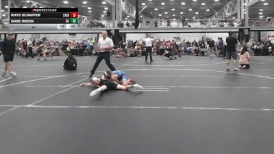 98 lbs Round 4 (6 Team) - Rhys Schaffer, Steller Trained Caij Vanda vs Gabe Green, Division-1