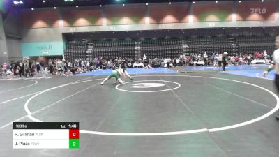 190 lbs Round Of 32 - Hunter Gillman, Pleasant Grove vs Juan Pablo Plaza, Poway