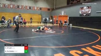 120 lbs Quarterfinal - Noah Wright, Susquenita vs Blain Puchalsky, West Perry