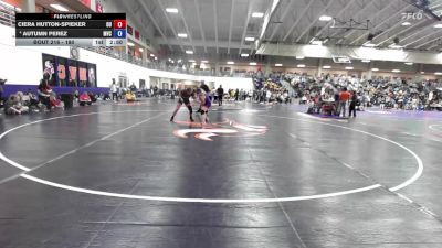 180 lbs Champ. Round 1 - Ciera Hutton-Spieker, Ottawa University vs Autumn Perez, Missouri Valley College