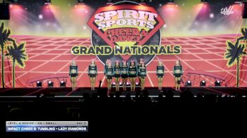 Impact Cheer & Tumbling - Lady Diamonds [2026 L4 Senior - D2 - Small Day 3] 2026 Spirit Sports Grand Nationals