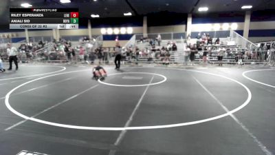 101 lbs Consi Of 32 #2 - Riley Esperanza, Legends Of Gold LV vs Anjali Sid, Royalty WC