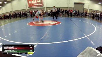 120 lbs Cons. Round 5 - Liam Murphy, River City Wrestling LLC vs Luke Salyer, Warrior Wrestling Club