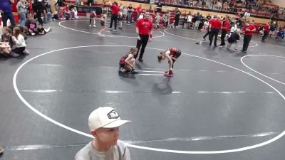 75 lbs Cons. Sub-semis - Charlotte Wendt, Warrior Wrestling Club vs Kylie Wisniewski, Oakley Hornets Wrestling Club, Inc.