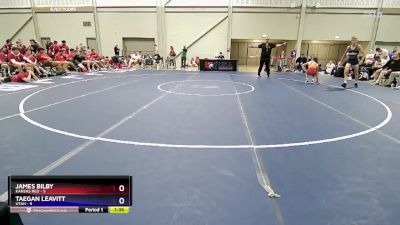 106 lbs Quarters & 1st Wb (16 Team) - James Bilby, Kansas Red vs Taegan Leavitt, Utah