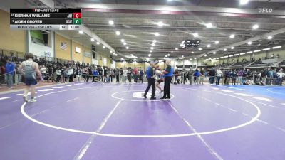 150 lbs Consi Of 8 #1 - Kiernan Williams, Aquidneck Island Wrestling vs Aiden Grover, Scituate