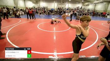 76 lbs Semifinal - Jayden Green-Lindsey, Spartans vs Justice Davis, Lady Outlaw Wrestling Academy