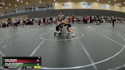 96 lbs Round 1 - Dylan Daugherty, CP Wrestling Academy vs Cam Craigie, Southern Fury