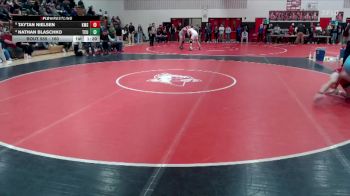 160 lbs 7th Place Match - Taytan Nielsen, Kerkhoven-Murdock-Sunburg vs Nathan Blaschko, Tri-City United