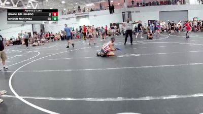 84 lbs Round 3 (8 Team) - Mason Martinez, U2 The Uprising vs Gianni Belluardo, Cordoba Trained