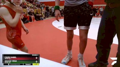 44-46 lbs Round 4 - Davian Vega, Eaton WC vs Cavin Gabel, Eaton WC