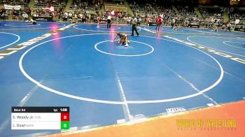 84 lbs Round Of 16 - Eddie Woody Jr., Purler Wrestling, Inc vs Lane Gowl, Warhawks Wrestling Inc.