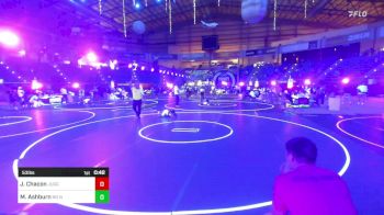 53 lbs 2nd Place - Jarren Chacon, Juggernaut WC vs Marek Ashburn, No Nonsense