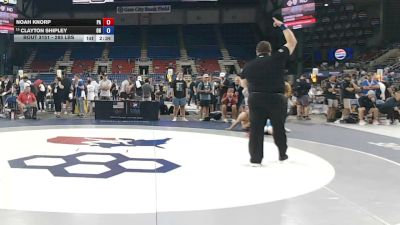 285 lbs Cons. Sub-rd Of 16 - Noah Knorp, Pennsylvania vs Clayton Shipley, Ohio