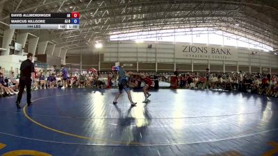 150 lbs Davis Allmendinger, Arkansas vs Marcus Killgore, Arizona Blue