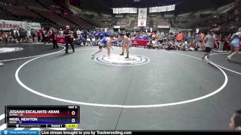 285 lbs Round 3 (16 Team) - Josaiah Escalante-Aranda, SCVWA vs Nigel Newton, MDWA