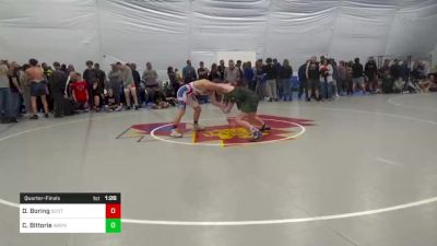 167 lbs Quarterfinal - Dan Boring, Scottdale vs Colby Bittorie, Waynesboro