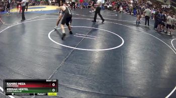 138 lbs Champ. Round 2 - Keegan Hertel, Clovis North HS vs Ramiro Meza, Christopher