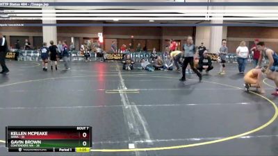 130 lbs Semis & 1st Wrestleback (8 Team) - Kellen McPeake, SHWA vs Gavin Brown, Contenders WA