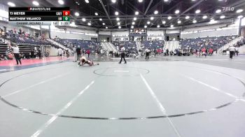 141 lbs Champ. Round 1 - Tj Meyer, Campbellsville (Ky.) vs Matthew Velasco, Montevallo