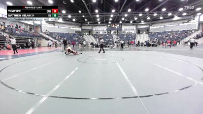 141 lbs Champ. Round 1 - Tj Meyer, Campbellsville (Ky.) vs Matthew Velasco, Montevallo