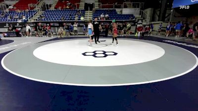 110 lbs Champ. Rd Of 64 - Aubree Gutierrez, CA vs Holly McKinney, PA